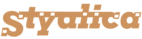 Logo design with the name 'Styalica' in bold font
